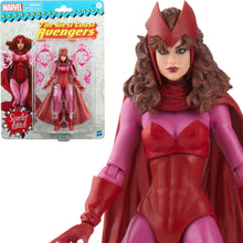 Load image into Gallery viewer, Marvel Legends The West Coast Avengers Retro Scarlet Witch 6-Inch Action Figure Maple and Mangoes
