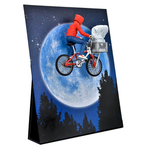 NECA - E.T. the Extra-Terrestrial Elliott and E.T. on Bicycle 40th Anniversary 7-Inch Scale Action Figure Maple and Mangoes