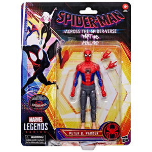 Spider-Man Across The Spider-Verse Marvel Legends Peter B. Parker 6-Inch Action Figure Maple and Mangoes