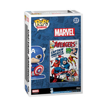 Load image into Gallery viewer, The Avengers #4 (1963) Captain America Pop! Comic Cover Figure with Case #27 Maple and Mangoes
