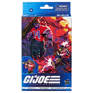 G.I. Joe Classified Series 6-Inch David L. Bazooka Katzenbogen Action Figure Maple and Mangoes