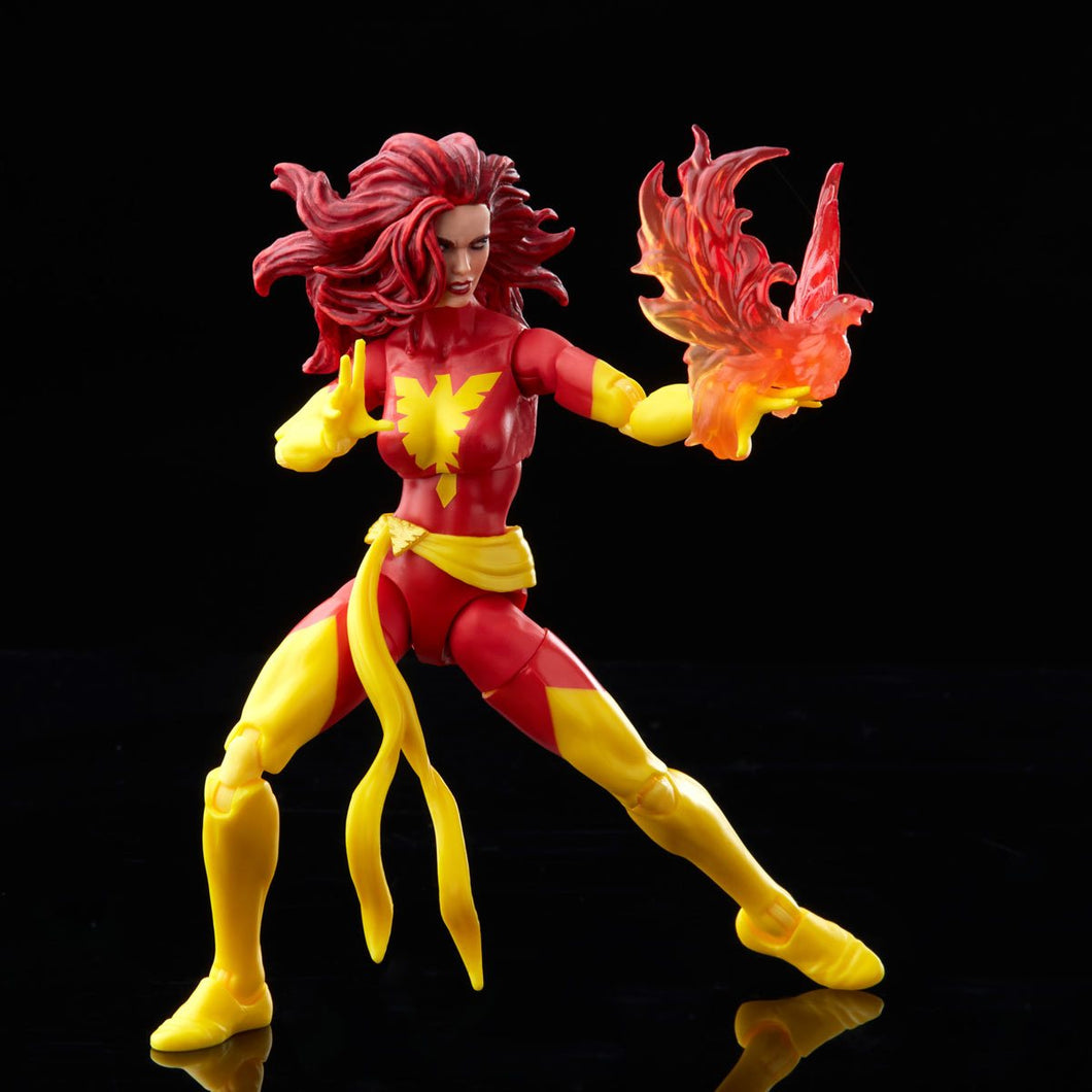 X-Men Marvel Legends Retro Dark Phoenix 6-Inch Action Figure Maple and Mangoes