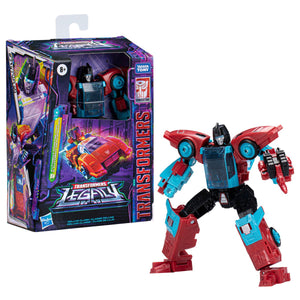 Transformers Generations Legacy Deluxe Autobot Pointblank and Peacemaker Maple and Mangoes