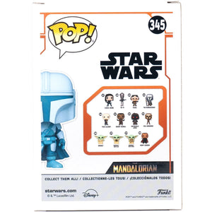 Star Wars: The Mandalorian Hologram Glow-in-the-Dark Pop! Vinyl Figure - Entertainment Earth Exclusive