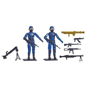 G.I. Joe Retro Collection Cobra Officer and Cobra Trooper 3 3/4-Inch Action Figures 2-Pack - Exclusive Maple and Mangoes