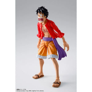 One Piece Monkey D. Luffy The Raid on Onigashima S.H.Figuarts Action Figure Maple and Mangoes
