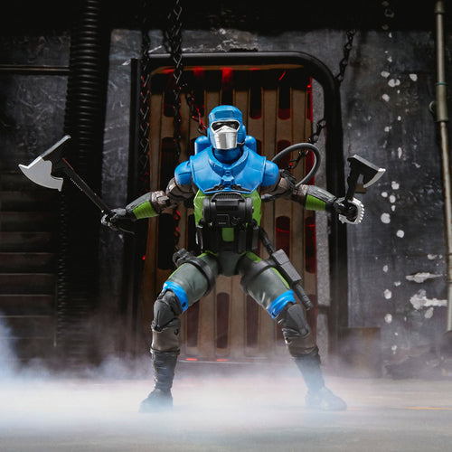 G.I. Joe Classified Series 6-Inch Mad Marauders Gabriel Barbecue Kelly Action Figure Maple and Mangoes