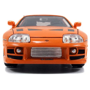 Hollywood Rides Fast and the Furious Toyota Supra 1:24 Scale Die-Cast Metal Vehicle with Brian Figure Maple and Mangoes