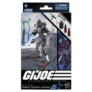 G.I. Joe Classified Series 6-Inch Edward Torpedo Leiaioha Action Figure Maple and Mangoes