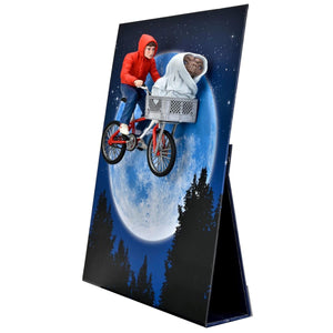 NECA - E.T. the Extra-Terrestrial Elliott and E.T. on Bicycle 40th Anniversary 7-Inch Scale Action Figure Maple and Mangoes