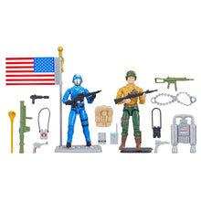 Load image into Gallery viewer, G.I. Joe Retro Collection Duke vs. Cobra Commander 3 3/4-Inch Action Figures Exclusive Maple and Mangoes
