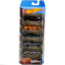 Load image into Gallery viewer, Hot Wheels Fast and Furious Vehicle 5-Pack
