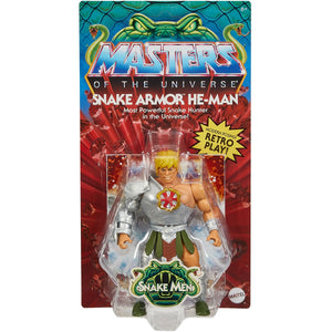 Masters of the Universe Origins Snake Armor He-Man Action Figure Maple and Mangoes