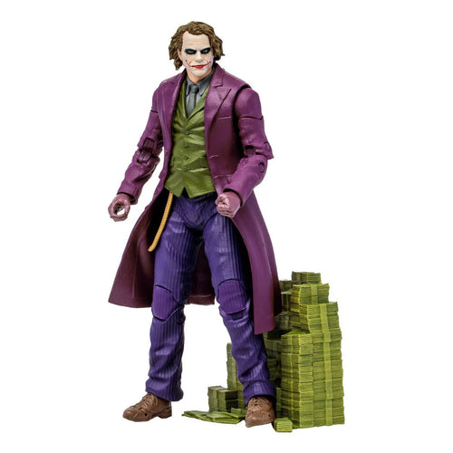  DC Build-A The Dark Knight Trilogy The Joker 7-Inch Scale Action Figure Maple and Mangoes