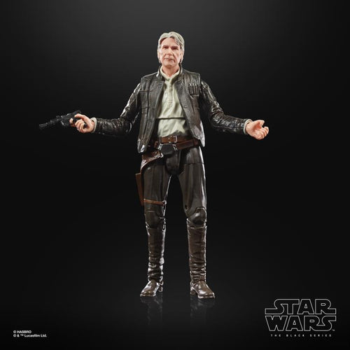 Star Wars The Black Series Archive Han Solo (The Force Awakens) 6-Inch Action Figure Maple and Mangoes