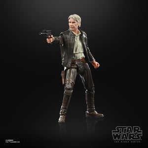 Star Wars The Black Series Archive Han Solo (The Force Awakens) 6-Inch Action Figure Maple and Mangoes