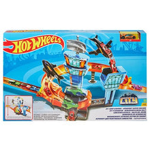 Load image into Gallery viewer, Hot Wheels Jet Jump Airport Track Set Maple and Mangoes
