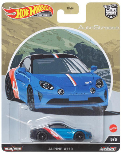 Hot Wheels Car Culture Autostrasse - Alpine A110 (HCK17) Maple and Mangoes