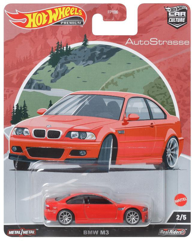 Hot Wheels Car Culture Autostrasse - BMW M3 (E46) (HCK19) Maple and Mangoes