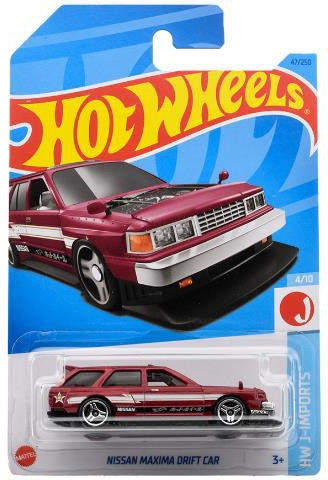 Hot Wheels Basic Car Nissan Maxima Drift Car (HNJ79) Maple and Mangoes