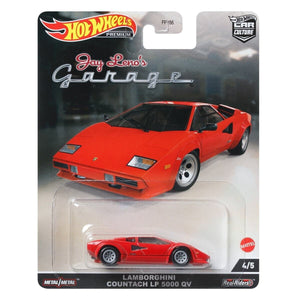 Hot Wheels Premium 2022 Car Culture N Case Jay Leno’s Garage Set of 5 Cars Maple and Mangoes
