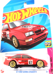 Hot Wheels 87 Ford Sierra Cosworth Maple and  Mangoes