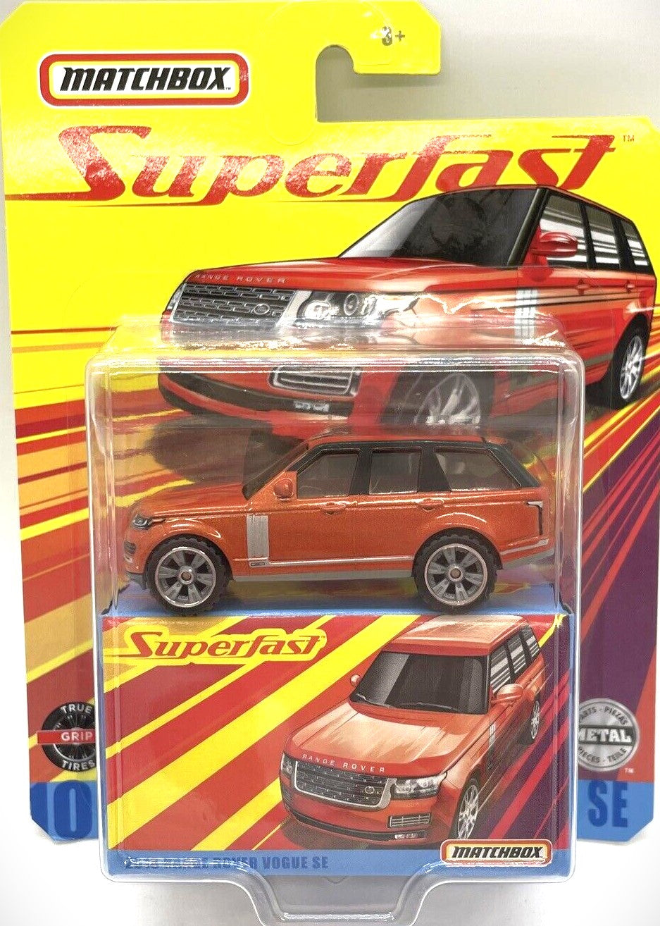 Matchbox Superfast 2018 Range Rover Vogue SE Red 2019 Release #10 Maple and Mangoes