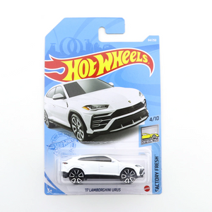 Hot Wheels '17 Lamborghini Urus Kids Model Diecast Toy Cars Factory Fresh White  Maple and Mangoes