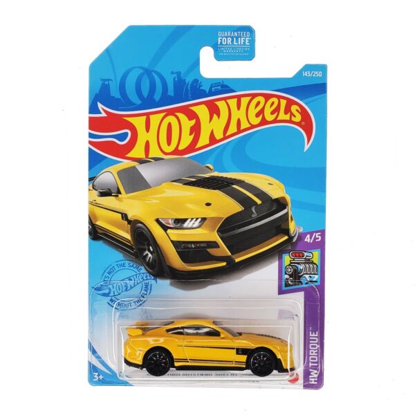 2021 Hot Wheels 2020 Ford Mustang Shelby GT500 Yellow 143/250 HW Torque #4 Maple and Mangoes